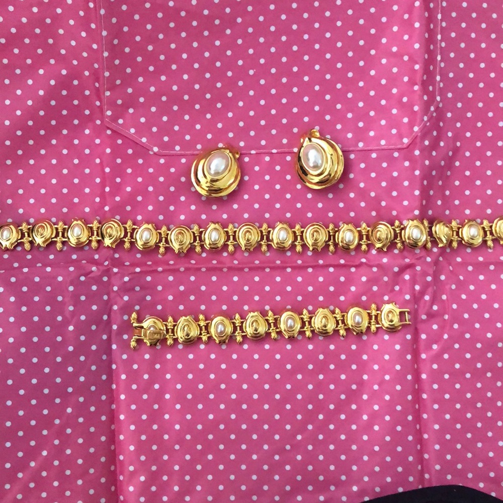 Vintage fendi jewelry set